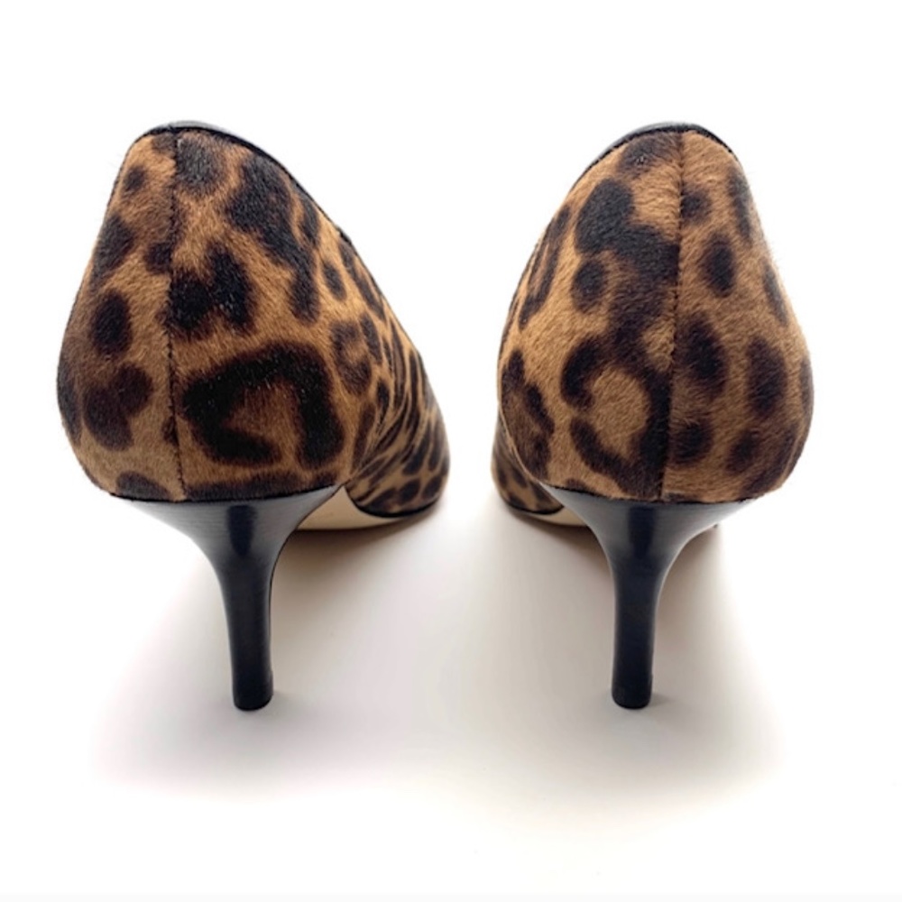 MARC FISHER LEOPARD DALLON POINTED TOE PUMP SHOES - Picture 8 of 10